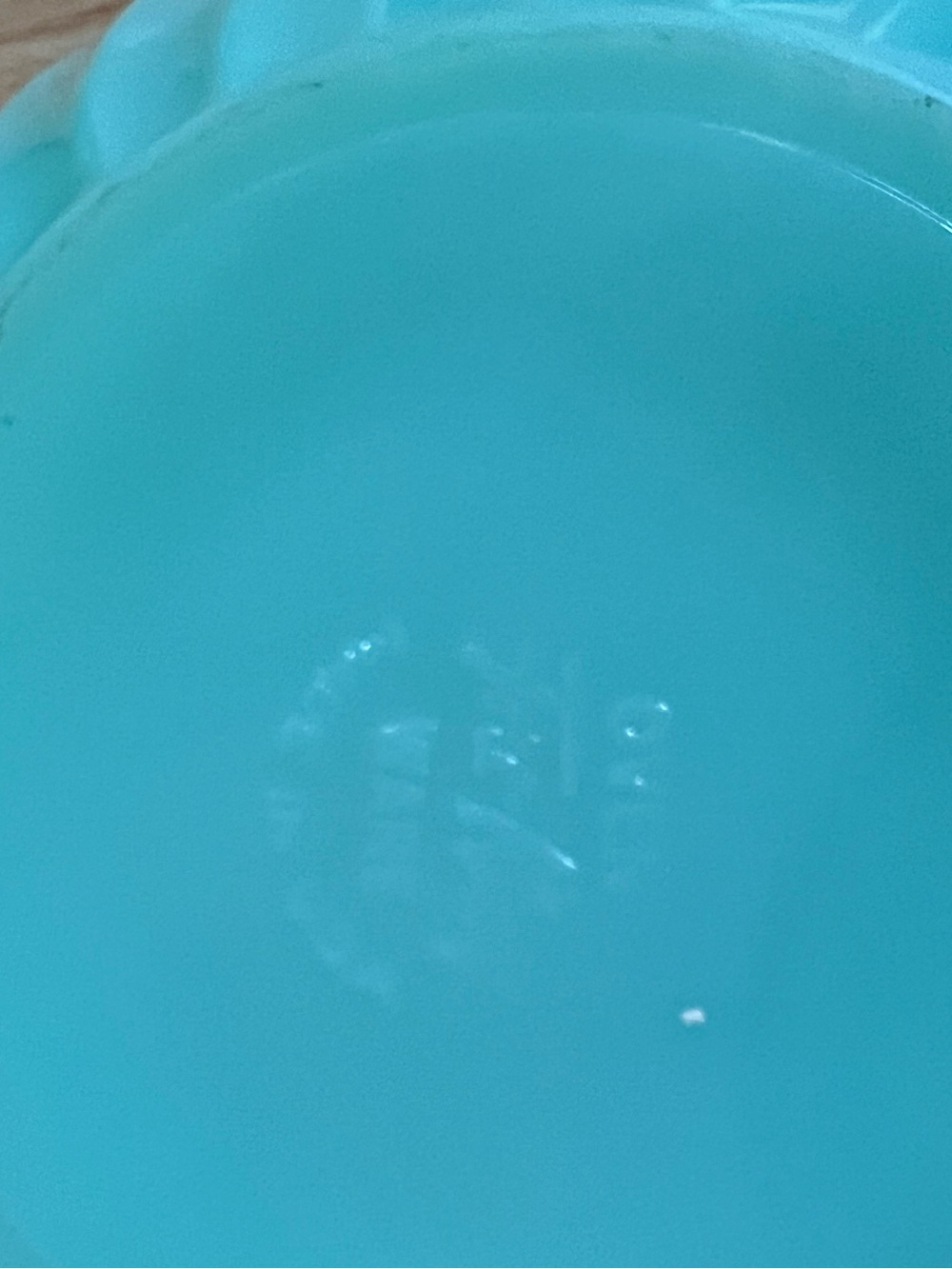 VINTAGE FIRE KING JADEITE SWIRL MIXING BOWL - Picture 4 of 7